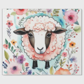 Leuke dieren cadeau ideeën Wrapping Paper Cadeaupapier (Vlak)