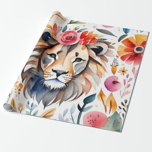 Leuke dieren cadeau ideeën Wrapping Paper Cadeaupapier (Uitgerold)