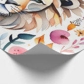 Leuke dieren cadeau ideeën Wrapping Paper Cadeaupapier (Hoek)