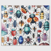 Leuke dieren cadeau ideeën Wrapping Paper Cadeaupapier (Vlak)