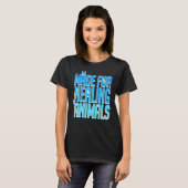 Leuke Dieren Dierenarts Tech Assistant Grappige Di T-shirt (Voorkant volledig)