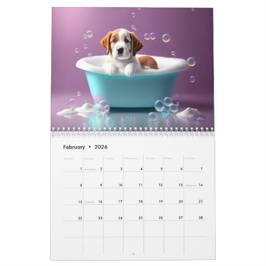 Leuke dieren, dwergen en meer voor kinderen kalender (Feb 2026)