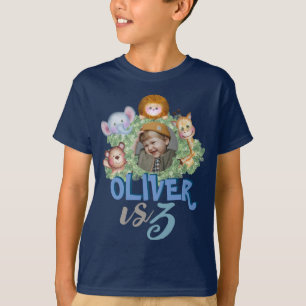 Leuke dieren foto lijst thema t-shirt