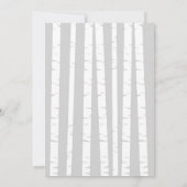 Leuke dieren genderneutraal verjaardag Uitnodiging (Achterkant)