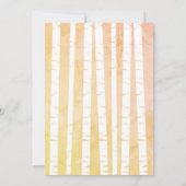 Leuke dieren genderneutraal verjaardag Uitnodiging (Achterkant)