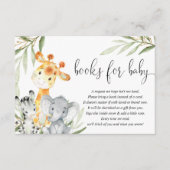 Leuke dieren geslacht neutraal boek in plaats van  informatiekaartje (Voorkant)