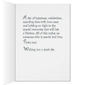 Leuke Dieren Giraffe Panda Kat Fox Verjaardag (Binnen (Rechts))