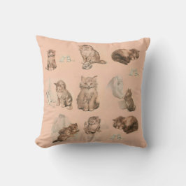 LEUKE DIEREN GRAPPIGE KAT EN MUIS VERHALEN ROZE BA KUSSEN