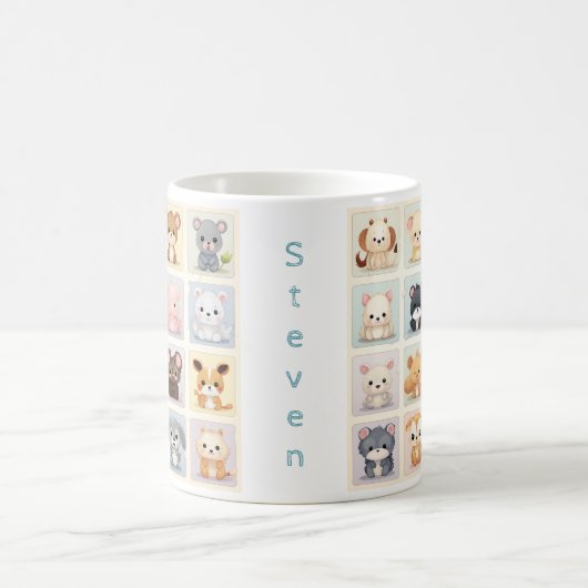 Leuke Dieren I Kinder aangepaste naam Koffie Mok (Center)