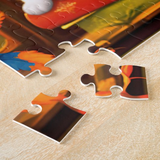 Leuke dieren kitten legpuzzel (Zijkant)