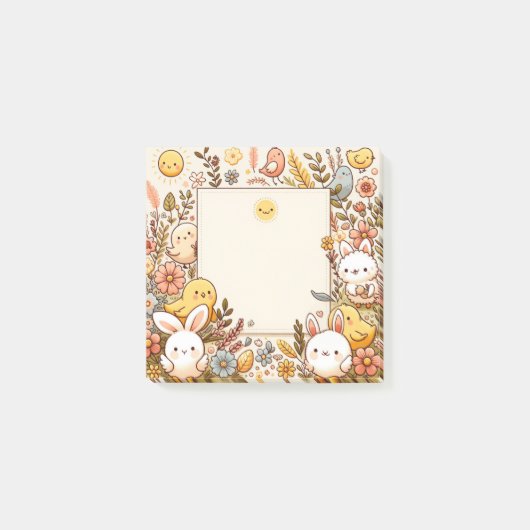 Leuke dieren, lente, post-it® notes (Voorkant)