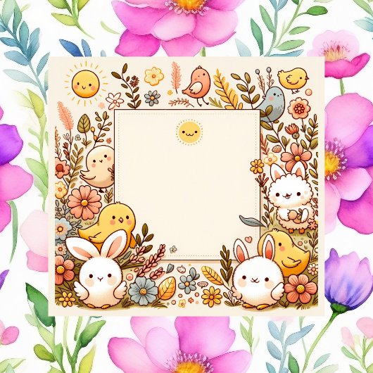 Leuke dieren, lente, post-it® notes