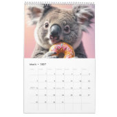 Leuke dieren met eten 2025 kalender (Mar 2027)