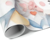 Leuke dieren mooie Wrapping Papier (Rol Hoek)