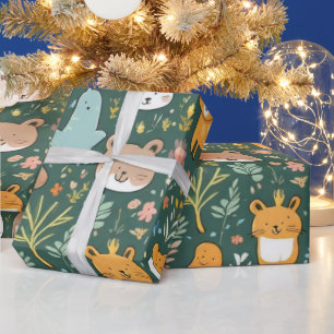 Leuke dieren mooie Wrapping Papier