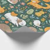 Leuke dieren mooie Wrapping Papier (Hoek)