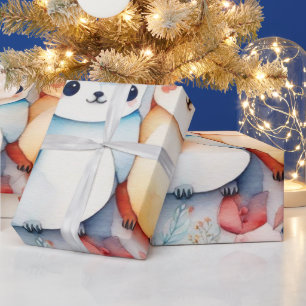 Leuke dieren mooie Wrapping Papier