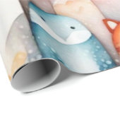 Leuke dieren mooie Wrapping Papier (Rol Hoek)