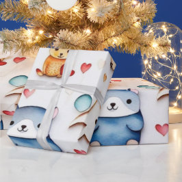 Leuke dieren mooie Wrapping Papier