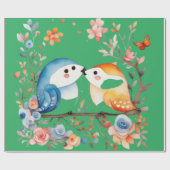 Leuke dieren mooie Wrapping Papier (Vlak)