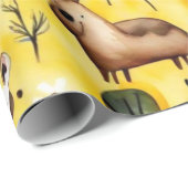Leuke dieren mooie Wrapping Papier (Rol Hoek)