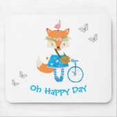 Leuke dieren Muismat voor kinderen (Voorkant)