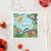 Leuke Dieren Oerwoud Thema Baby shower Supplies Servet (Insitu)