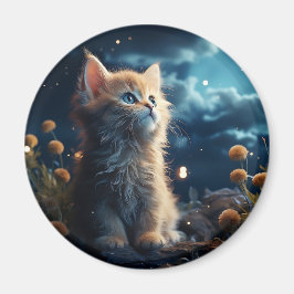 Leuke dieren onder de sterrenhemel magneet