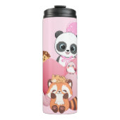 Leuke dieren ontwerp thermosbeker (Voorkant)