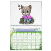 Leuke dieren potlood kunst van Krisi ArtKSZP Kalender (Mar 2027)