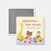 Leuke Dieren Speelgoed Train Save the Day Magnet (Voorkant / Achterkant)