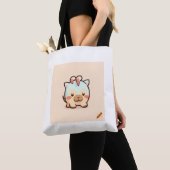"Leuke Dieren Sticker Design Canvas tas - Fun and  (Dichtbij)