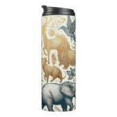 Leuke dieren Thermal Tumbler Forest Thermosbeker (Geroteerd rechts)