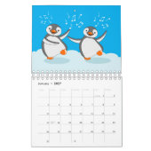 Leuke dieren twee pagina's kalender (Jan 2027)
