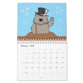 Leuke dieren twee pagina's kalender (Feb 2027)