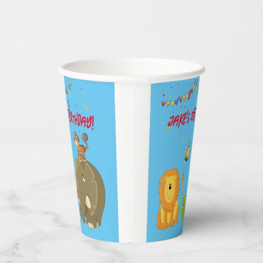 Leuke Dieren  Verjaardag kinder beker (Rechts)