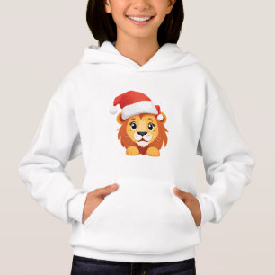 Leuke dieren winter leeuw welp Kerstmis