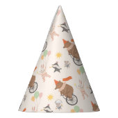 Leuke dierenband verjaardag feesthoedjes (Links)