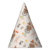 Leuke dierenband verjaardag feesthoedjes (Rechts)