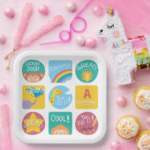 Leuke Dierenbeloning Motivatie Klaslokaal Labels Papieren Bordje (Feest)