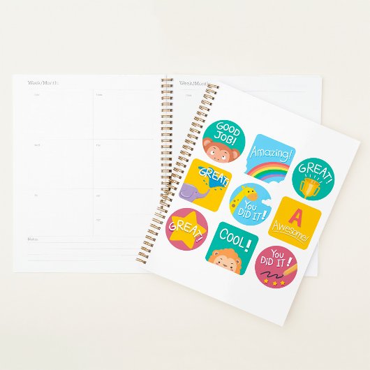 Leuke Dierenbeloning Motivatie Klaslokaal Labels Planner