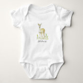 Leuke Dierenherten Baby Bodysuit (Voorkant)