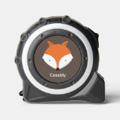 Leuke Dierenvos Kinder Naam Rolmaat (Voorkant)