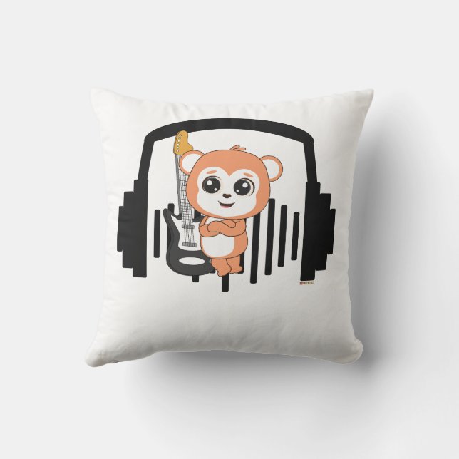 Leuke Dierenvrienden: Perfect voor Kindergeschenke Kussen (Achterkant)