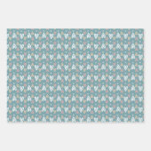 Leuke dierlijke baby's inpakpapier vel (Voorkant 2)