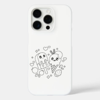 Leuke dierlijke Cartoon iPhone 16 Hoesje