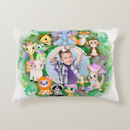 Leuke dierlijke foto Lijst Accent Kussen