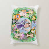 Leuke dierlijke foto Lijst Accent Kussen (Achterkant (Verticaal))