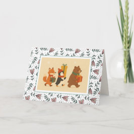 Leuke dierlijke gift vrienden verjaardag kaart