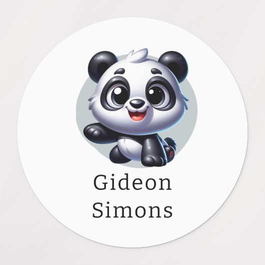 Leuke dierlijke labels (Design 2)